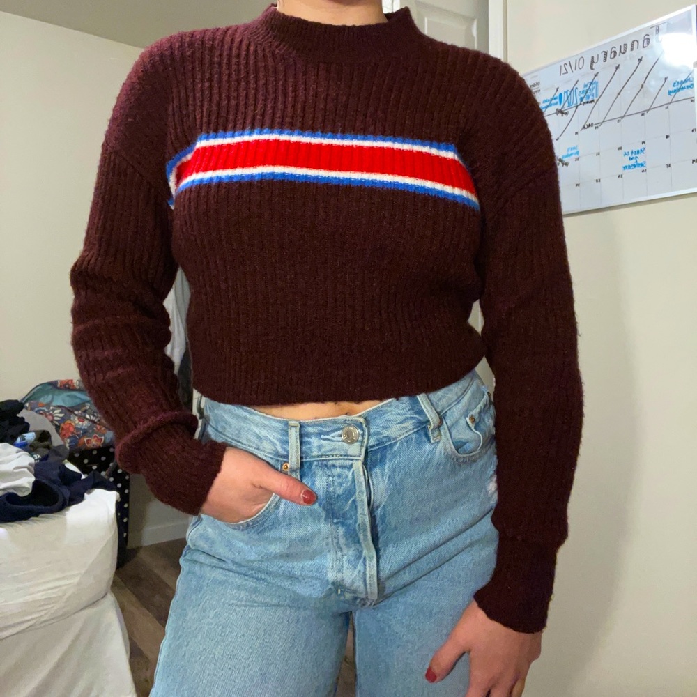 Crop Top Sweater, Size S